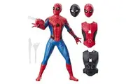 Spider-Man: Far from Home Deluxe 13-Inch-Scale Web Gear Action Figure with Sound FX, Suit Upgrades, and Web Blaster Accessory