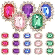 20 Pcs Pearl Rhinestone Jewelry Sparkly Shoe Laces Charm Women's