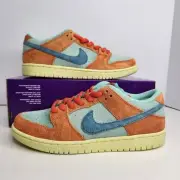 Nike Dunk Low SB Orange Emerald Rise Size 8.5 Men
