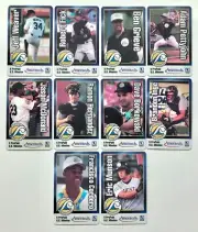 West Michigan White Caps Phone Card Jeff Weaver Ben Grieve Brandon Inge Complete