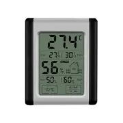 New Indoor LCD Touchscreen Digital Display Thermometer Hygrometer Monitor