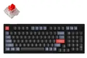 Keychron V5 96% RGB Keychron K Red Fully Assembled w/ Knob Hot-Swappable QMK Custom Mechanical Keyboard Carbon Black
