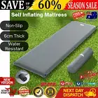 Weisshorn Self Inflating Mattress 6CM Camping Sleeping Mat Air Bed Single Grey