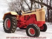 1968 Case Model 930 LP Comfort King Tractor New Metal Sign: 9x12" Ships Free