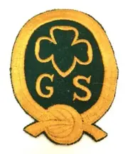 GIRL SCOUT c1927 FIRST NON-EARNED PATCH Insignia 3-3/4" x 2-3/4" PostpaidUSA