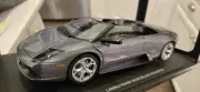 RARE 1/18 Autoart Lamborghini Murcielago Roadster Metal Dark Grey Diecast New