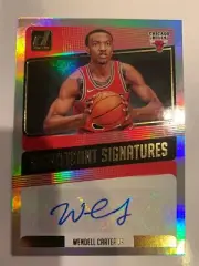 2018-19 Panini Donruss Significant Signatures RC Auto Wendell Carter Jr Bulls