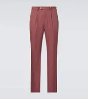 [Dunhill] Dunhill Cotton straight pants UK 38 red