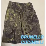 BRUNELLO CUCINELLI 琺瑯短裙