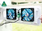 Klevacool Caravan Fridge Fan Kit to suit Vents on Caravans & Campers.