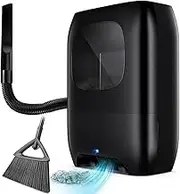 Touchless Vacuum Automatic Dustpan, 7L Canister Vacuum Cleaner Trash Can, Bagless, Auto Sensors, Great for Sweeping Salon Pet Hair Food Dirt Kitchen, 700 Watt