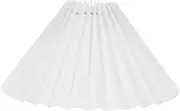 LABRIMP Pleated Table Lampshade Drum Fabric Lampshade Pleated Eggshell Clip on Lampshade Floor Lamp Shade Lamp Covers E27 Lamp Shade Night Rustic Light Fixtures Wall White Cloth