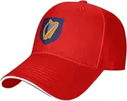 [Generic] Ireland Hat Coat of arms of Ireland Emblem Baseball Cap for Irish Decoration Trucker Hat