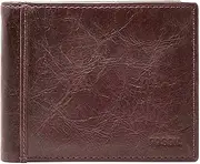 [FOSSIL] Men's RFID Blocking Ingram Bifold Wallet With Flip Id