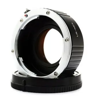 轉接環LR-NEX LEICA R LR鏡頭轉Sony NEX E卡口可在APS相機身讓鏡頭恢復全片幅視角並增大1級光圈