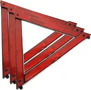 Portable Road Safety Triangle Car Emergency Sign Reflective Frame 3 Pack