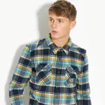 SUPERDRY MILLED FLANNEL CHECKED SHIRT 格紋 法蘭絨 襯衫 厚磅