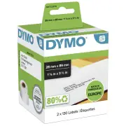 Dymo 28mm x 89mm LabelWriter Standard Address Labels