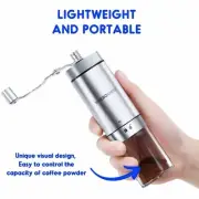 Wheroamoz Manual Coffee Grinder Conical Burr Mill Adjustable Setting Portable