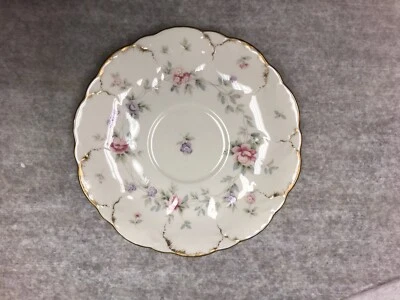 Mikasa Ivory Bone China Remembrance Japan Saucer 6 Inch