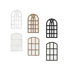 Arched Window Pane Mirror Acrylic Background for Farmhouse