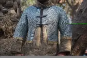Medieval Steel Chainmail Half Body - 8mm Flat Ring Riveted | Christmas Gift