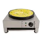 16 Inch Large Pancake Machine, Electric Crepe Maker Crepes Griddle with Woode...