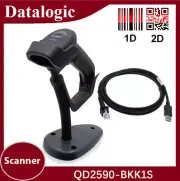 New Datalogic QuickScan QD2590-BKK1S Handheld 1D 2D Area Imager Barcode Scanner