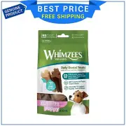 New Whimzees Puppy Valuebag Dental Treats Xsmall Small 28'S 1 Pack