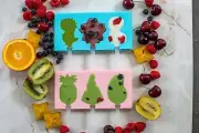 Popsicle Molds Shape Maker,6 pcs Homemade ICE Pop Molds Food Grade Silicone Pops