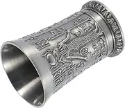 OKUMEYR Ancient Egyptian Style Wine Cup Retro Adornment Premium for Home Bar Decor Unbreakable Easy to Clean