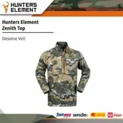 Hunters Element Mens Outdoor Lightweight Warm Tough Zenith Top Desolve Veil