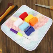 DIY Handmade Carpet Latch Hook Tapestry Kits Needlework Cushion Rug Hooking