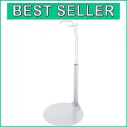 Versatile White Doll Stands - Perfect for Small Waisted Dolls (Box of 12)