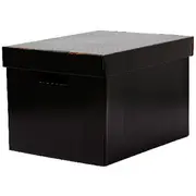 Marbig Coloured Standard Archive Box Black