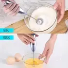 Handheld Electric Milk Frother Coffee Stainless Foamer Whisk