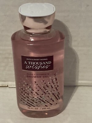 NEW A Thousand Wishes 10 oz Shower Gel Bath & Body Works j332
