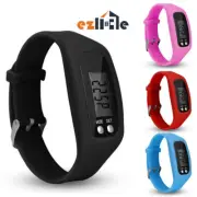 Pedometer Fitness Tracker Watch Bracelet Wristband Walking Step Calorie Counter
