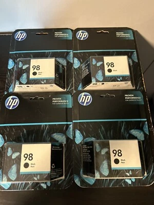 HP 98 Inkjet Print Cartridge - Black (EXP 2016-2017) Sealed!