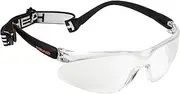 HEAD Racquetball Goggles - Impulse Anti Fog & Scratch Resistant Protective Eyewear w/Clip On Adjustable Strap