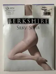 Vintage Berkshire Silky Sheer Size 1X-2X Sand Dune Queen Control Top Sandalfoot