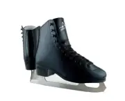 American Athletic Tricot Lined Figure Skates MENS US 9 BLACK NEW WITH BOX