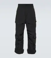 [Junya Watanabe] Junya Watanabe Wide-leg technical cargo pants UK 32 black
