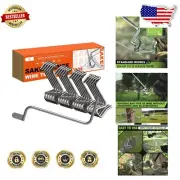 Versatile Garden Fence Tightening Tool - 20 PCS Stainless Steel Clips Included