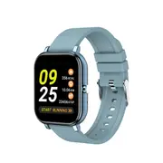 H10 Sports Smart Watch Call Heart Rate Monitor Bracelet for IOS Android - Blue