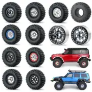 1.9'' Beadlock Wheel Hub Tire for 1/10 RC Crawler Axial SCX10 90046 TRX4 RC4WD