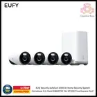 Eufy Security eufyCam E330 4K Home Security System Homebase 3 (4-Pack) E8600T23