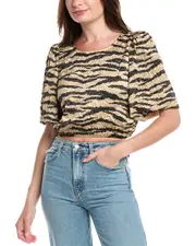 GANNI Satin Blouse