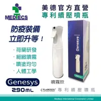 在飛比找momo購物網優惠-【MEDTECS 美德醫療】美德 專利續壓噴瓶 Genesy