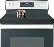 Stainless Steel Gas Stove Top Cover, Noodle Board Cooktop Cover, Kitchen Organizer for Gas and Electric Stove Range Expanding Kitchen Space, Large Size 30"x 22"x3", Black